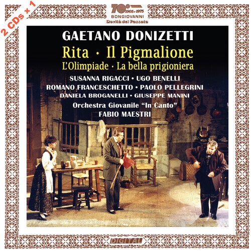 CD диск Donizetti / Maestri: Rita / Il Pigmalione
CD диск Donizetti / Maestri: Rita / Il Pigmalione