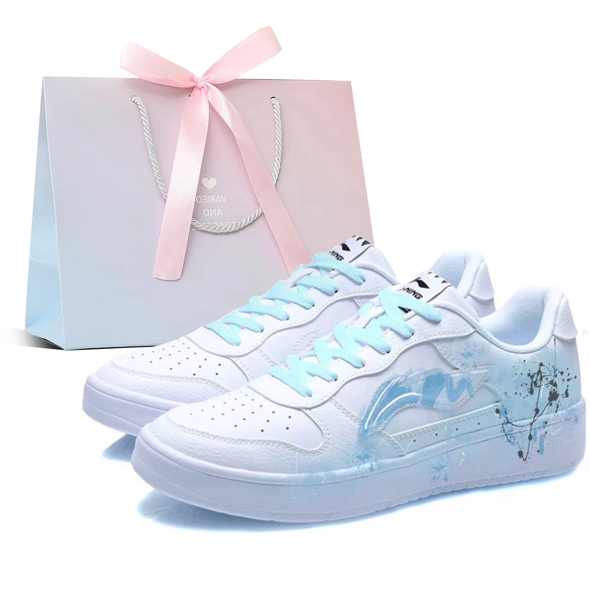 LINING Кроссовки для скейтбординга Pontoon Boats с амортизацией, износостойкие, белые, мужские
LINING Кроссовки для скейтбординга Pontoon Boats с амортизацией, износостойкие, белые, мужские