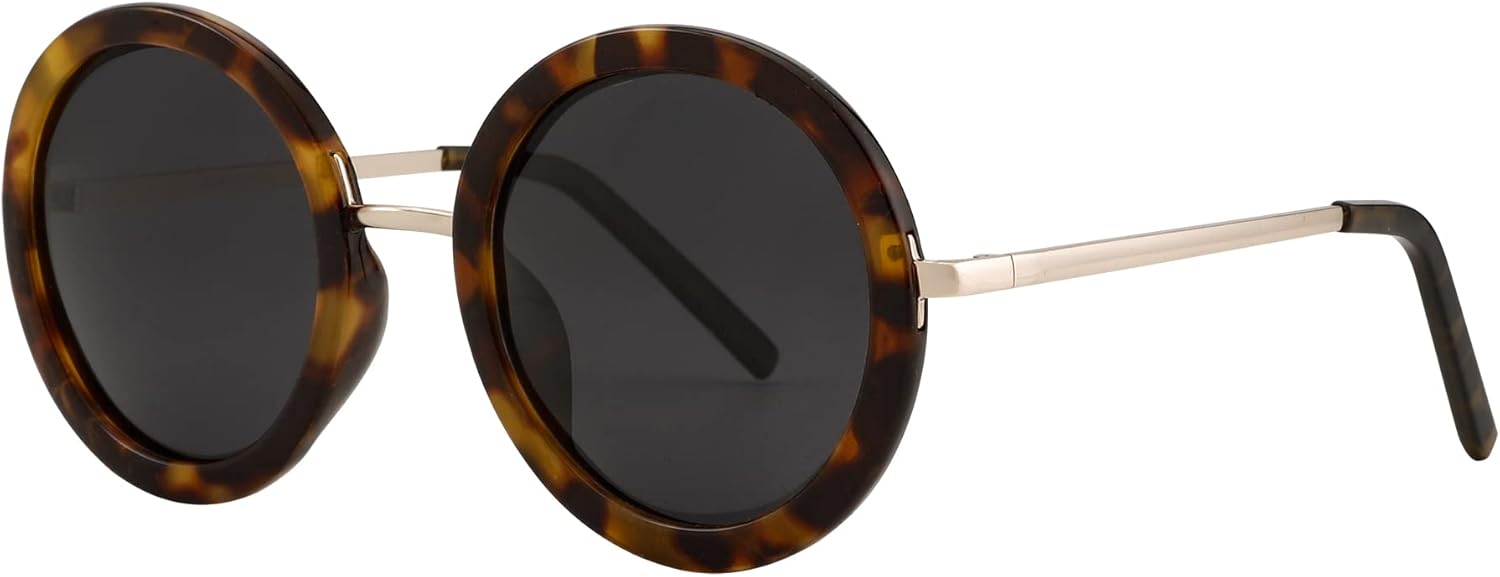 Женские поляризованные солнцезащитные очки JOOX в стиле ретро, круглые, винтажные, увеличенного размера, с линзами, обеспечивающими 100% защиту от УФ-излучения, Brown Tortoise/Grey
Женские поляризованные солнцезащитные очки JOOX в стиле ретро, круглые, винтажные, увеличенного размера, с линзами, обеспечивающими 100% защиту от УФ-излучения, Brown Tortoise/Grey