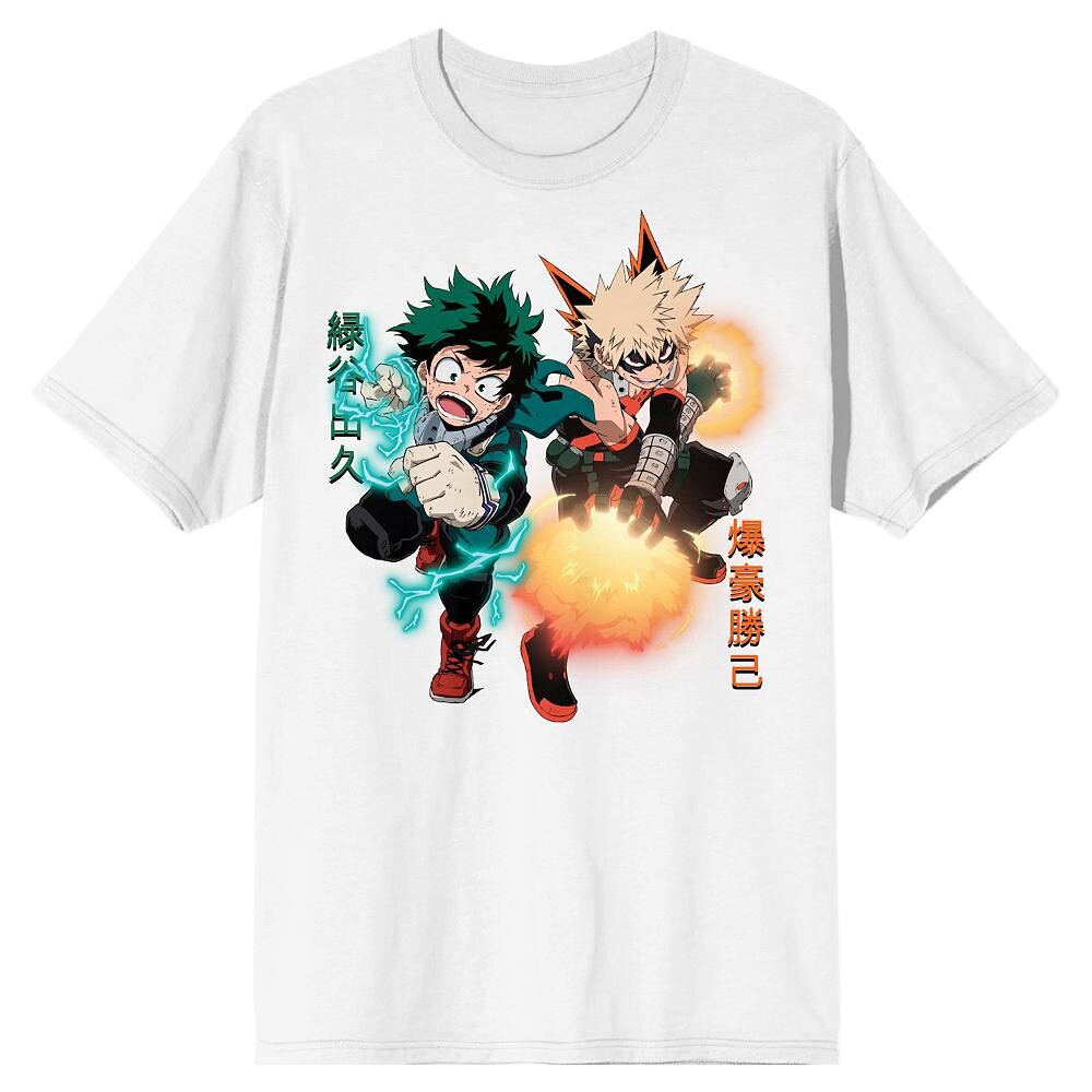 Мужская футболка My Hero Academia Deku & Bakugo Licensed Character, белый
Мужская футболка My Hero Academia Deku & Bakugo Licensed Character, белый