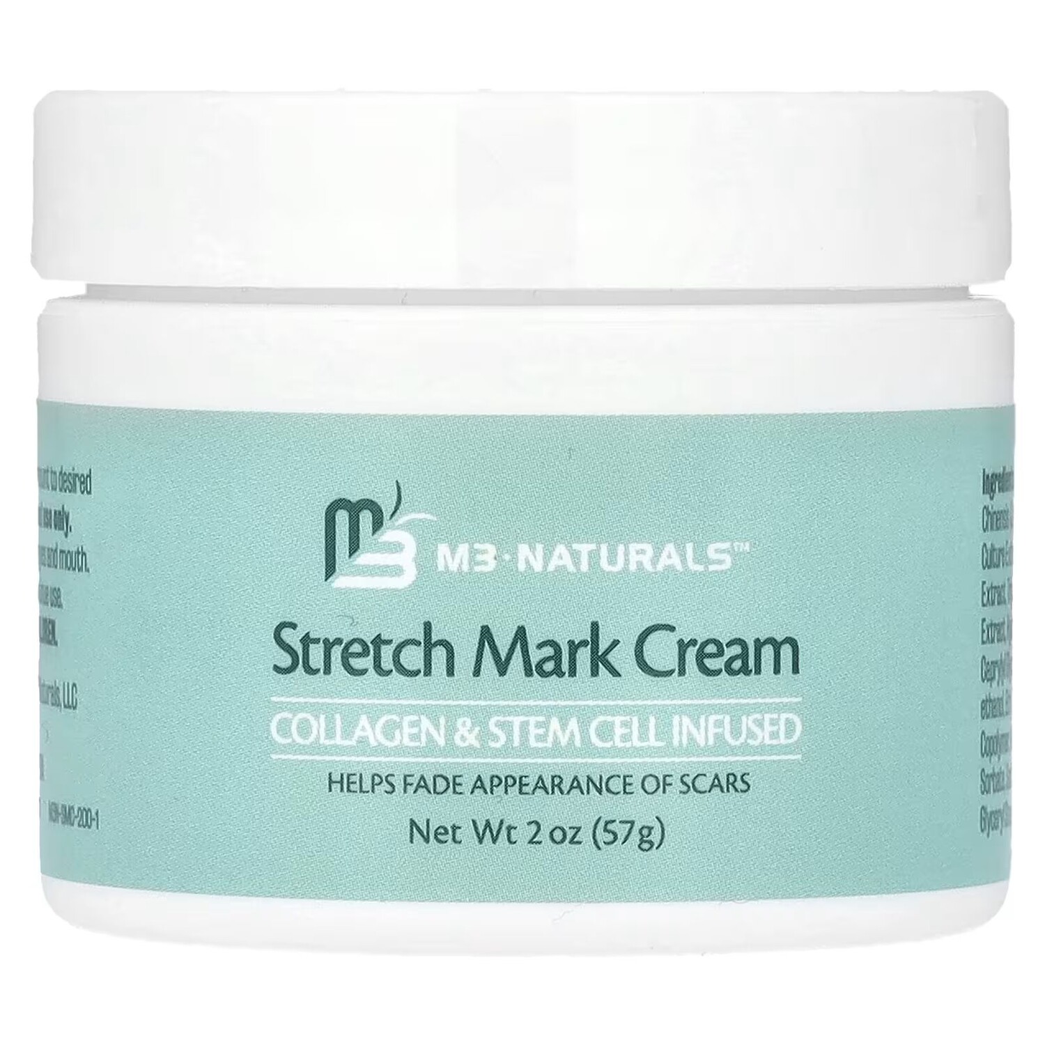 Крем от растяжек, 2 унции (57 г) M3 Naturals
Крем от растяжек, 2 унции (57 г) M3 Naturals