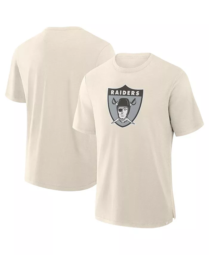 Мужская кремовая футболка Slub Las Vegas Raiders Fanatics
Мужская кремовая футболка Slub Las Vegas Raiders Fanatics