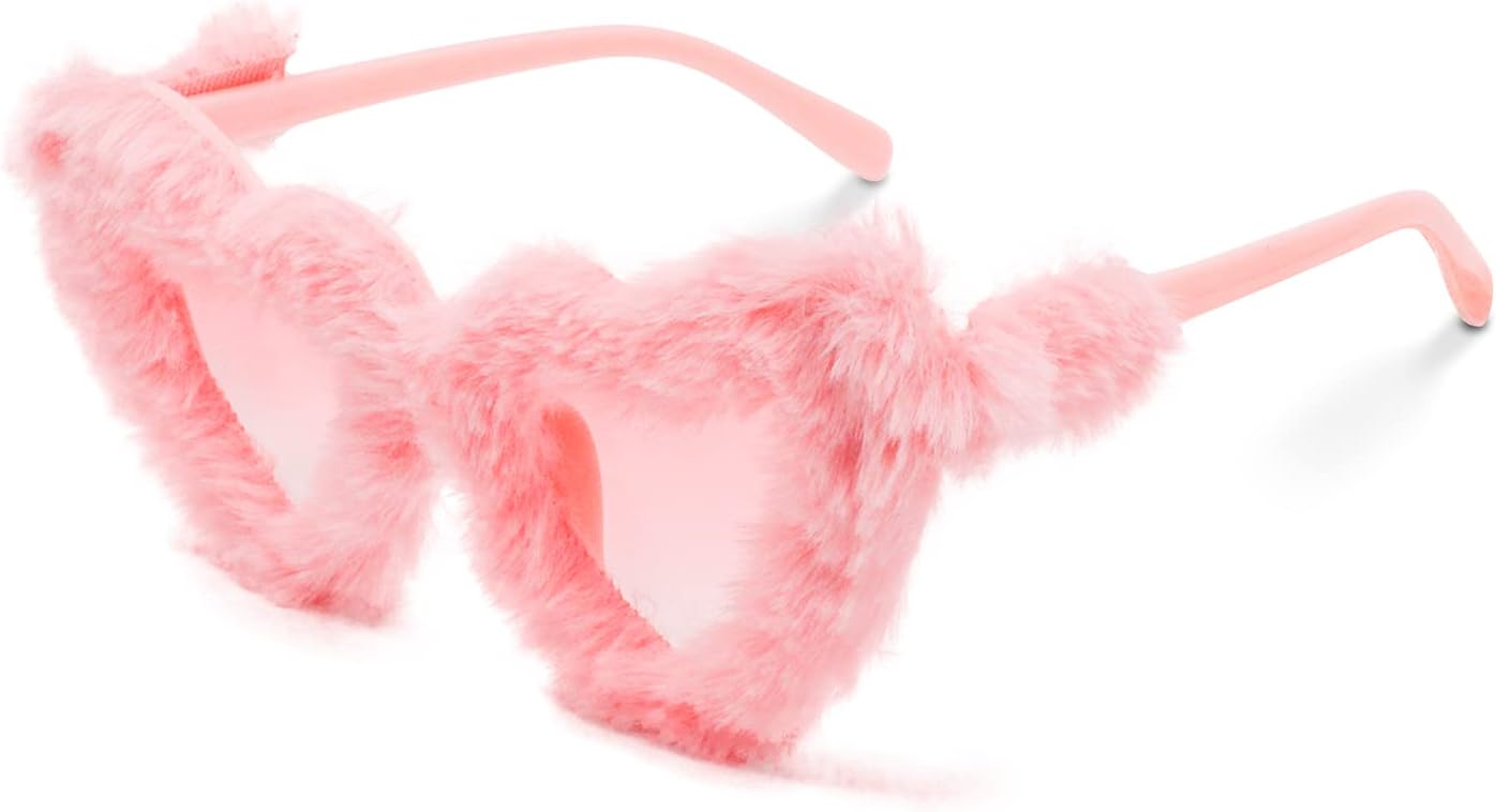 Женские пушистые солнцезащитные очки в форме сердца, стильные очки в мягкой оправе для фестивалей, костюмированных мероприятий и вечеринок. Аксессуары для вечеринок ailov, Rose Pink
Женские пушистые солнцезащитные очки в форме сердца, стильные очки в мягкой оправе для фестивалей, костюмированных мероприятий и вечеринок. Аксессуары для вечеринок ailov, Rose Pink