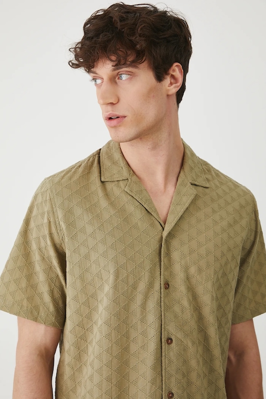 Хлопковая рубашка Medicine, зеленый
Хлопковая рубашка Medicine, зеленый