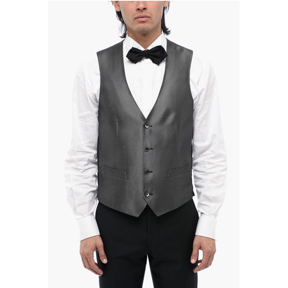 Двухцветный шелковый жилет Corneliani, Bicolor
Двухцветный шелковый жилет Corneliani, Bicolor