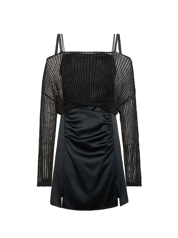 Платье-комплект Ochirly из двух предметов, серо-зеленый
Платье-комплект Ochirly из двух предметов, серо-зеленый