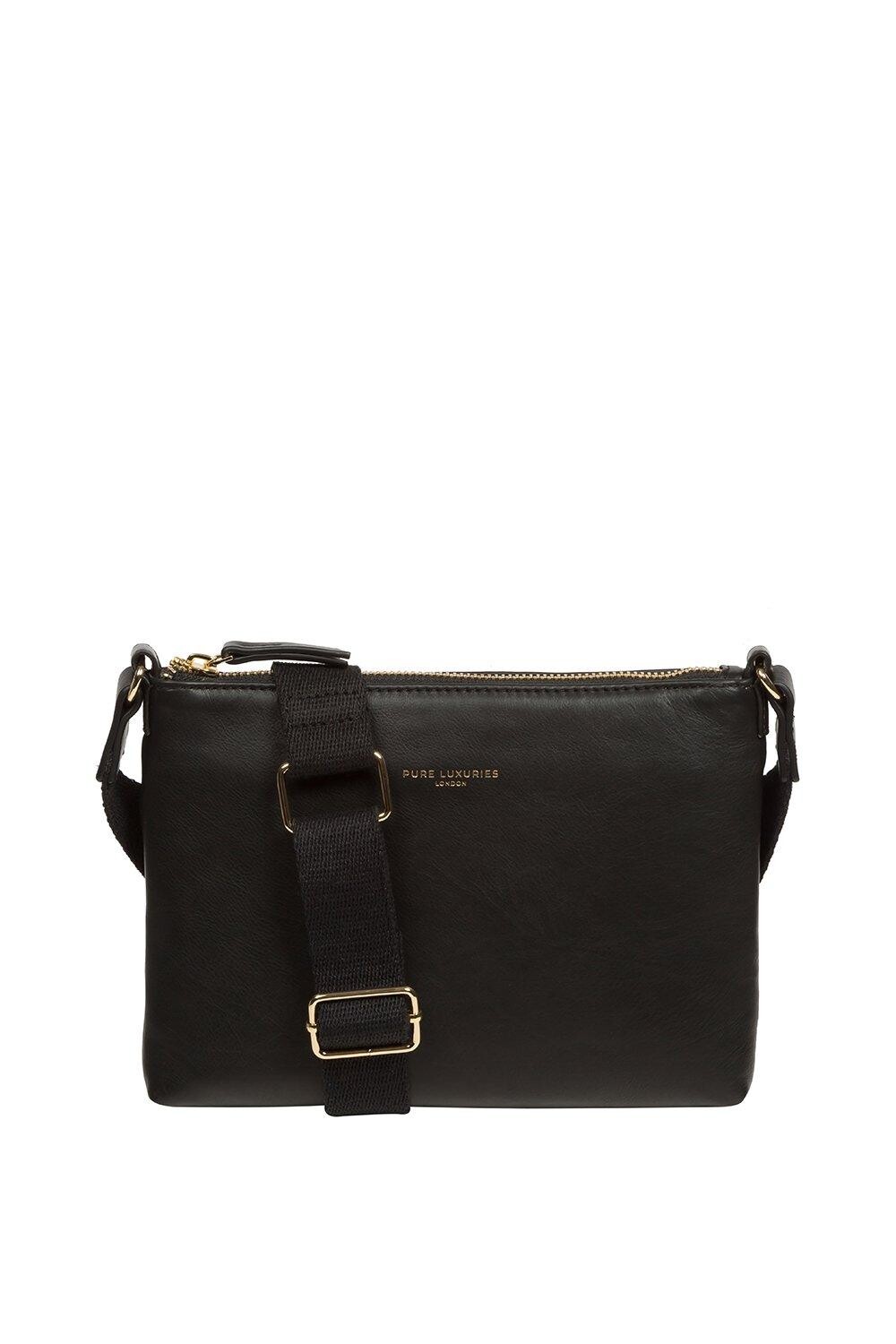 Сумка через плечо 'Nessa' из кожи наппа Pure Luxuries London, черный
Сумка через плечо 'Nessa' из кожи наппа Pure Luxuries London, черный