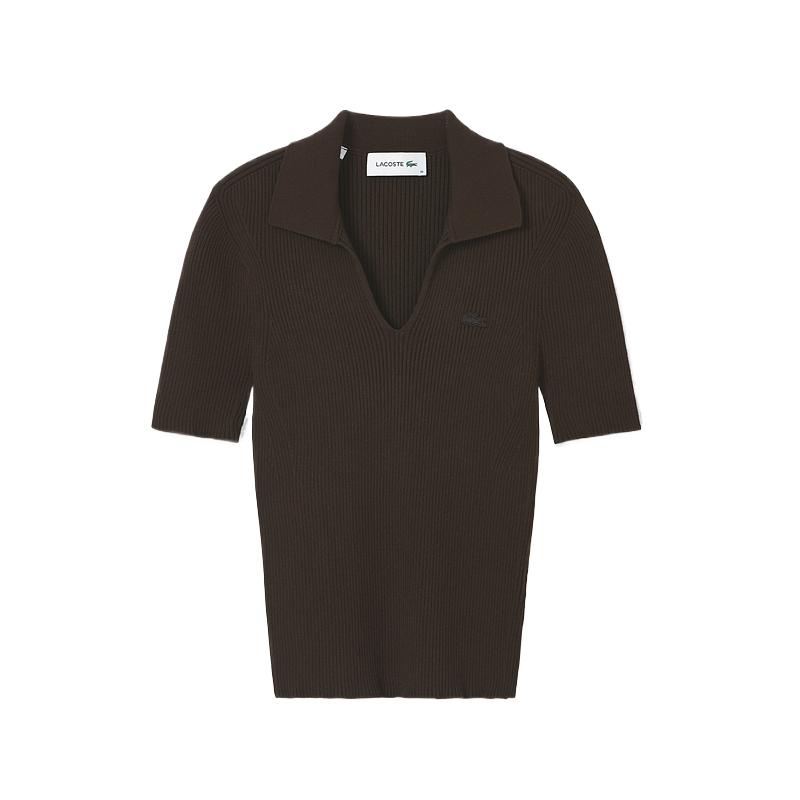 LACOSTE Трикотаж Women's 3LA/Leather Brown V-образный вырез Moderate Others
LACOSTE Трикотаж Women's 3LA/Leather Brown V-образный вырез Moderate Others