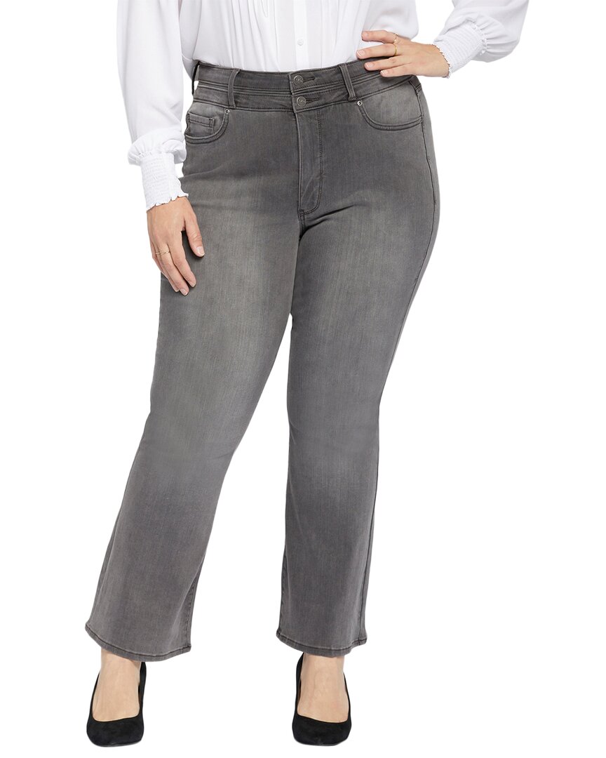 Джинсы клеш NYDJ Plus Ava с высокой посадкой, синий
Джинсы клеш NYDJ Plus Ava с высокой посадкой, синий