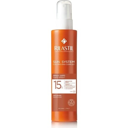 Спрей для тела Rilastil Sun System Ultra Light SPF15 для всех типов кожи 200мл
Спрей для тела Rilastil Sun System Ultra Light SPF15 для всех типов кожи 200мл