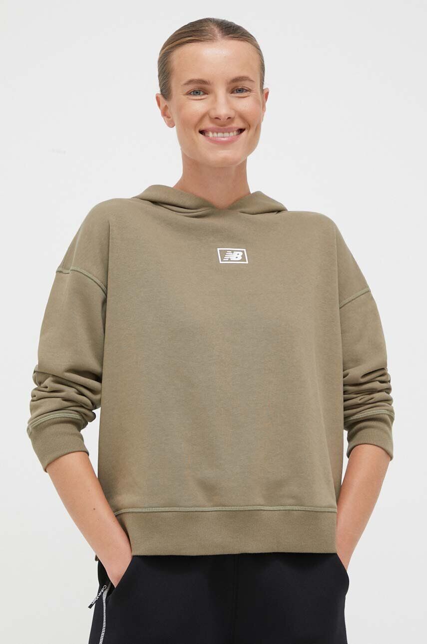 Толстовка New Balance, зеленый
Толстовка New Balance, зеленый