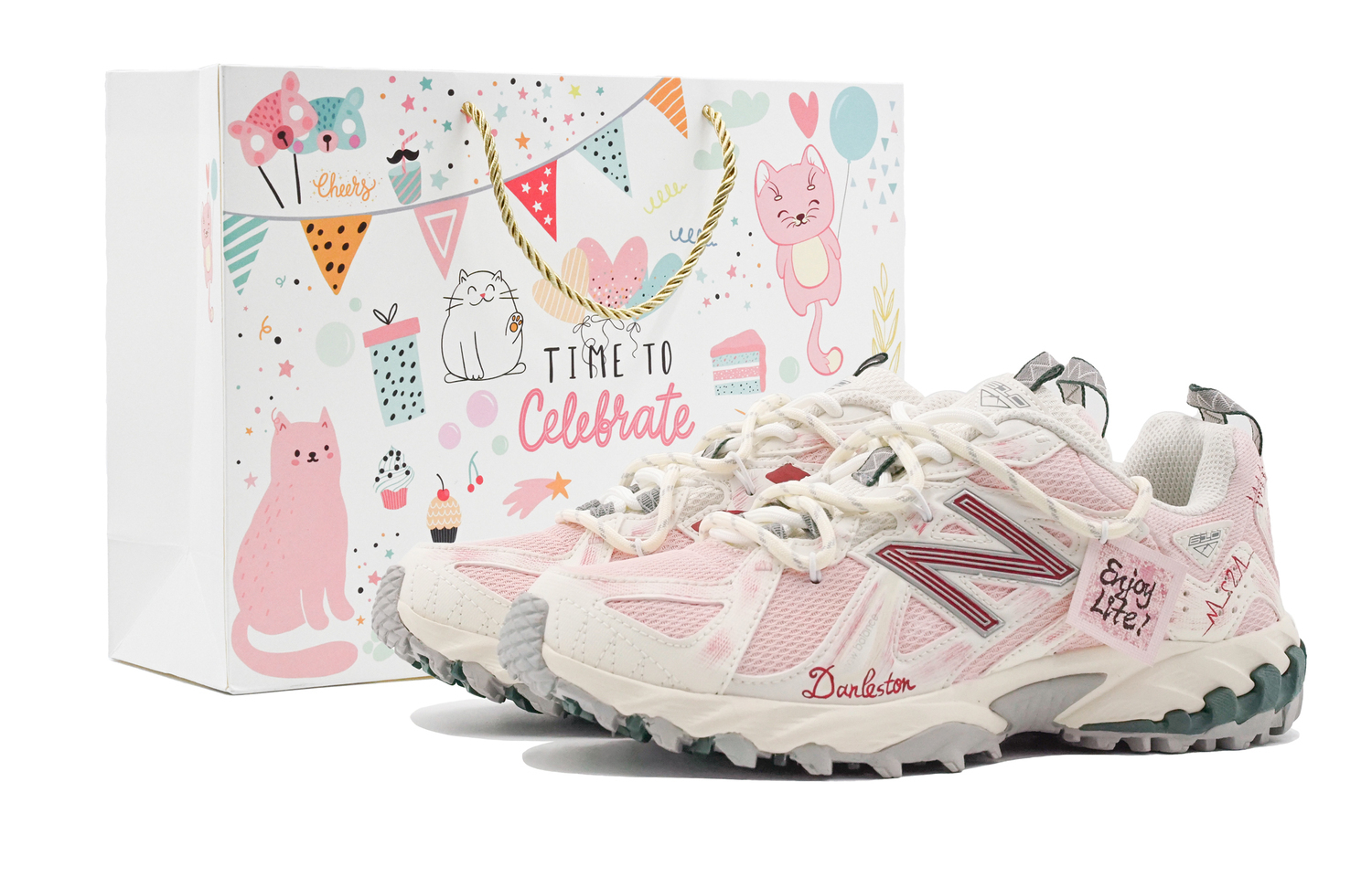 New Balance 610T Bolan розовые амортизирующие, износостойкие низкие треккинговые кроссовки unisex бело-розовые
New Balance 610T Bolan розовые амортизирующие, износостойкие низкие треккинговые кроссовки unisex бело-розовые