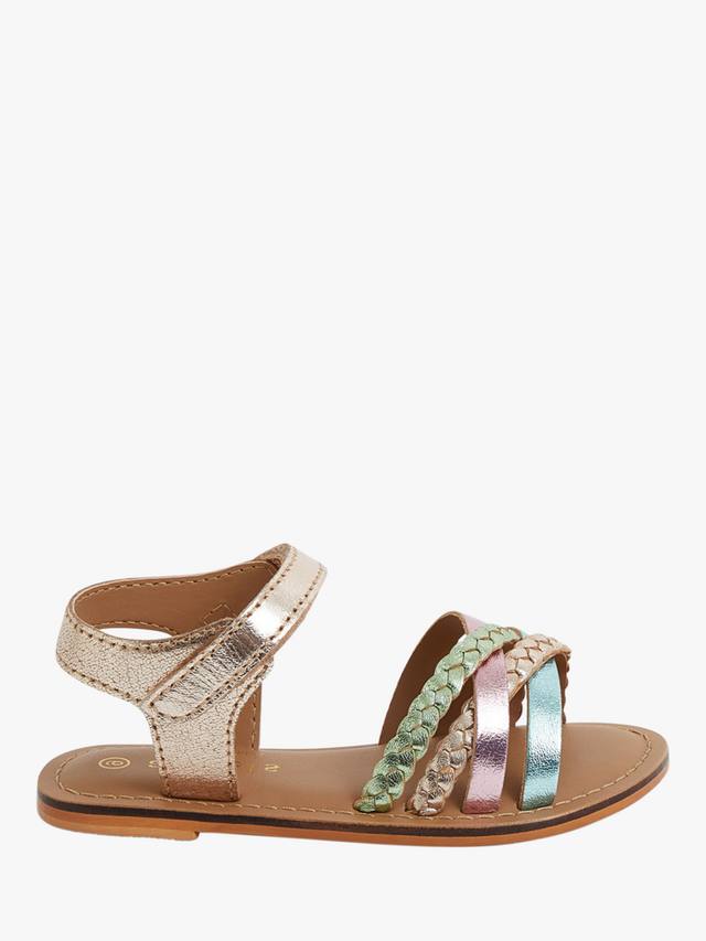 Детские кожаные сандалии с ремешками Angels by Accessorize, Multi
Детские кожаные сандалии с ремешками Angels by Accessorize, Multi