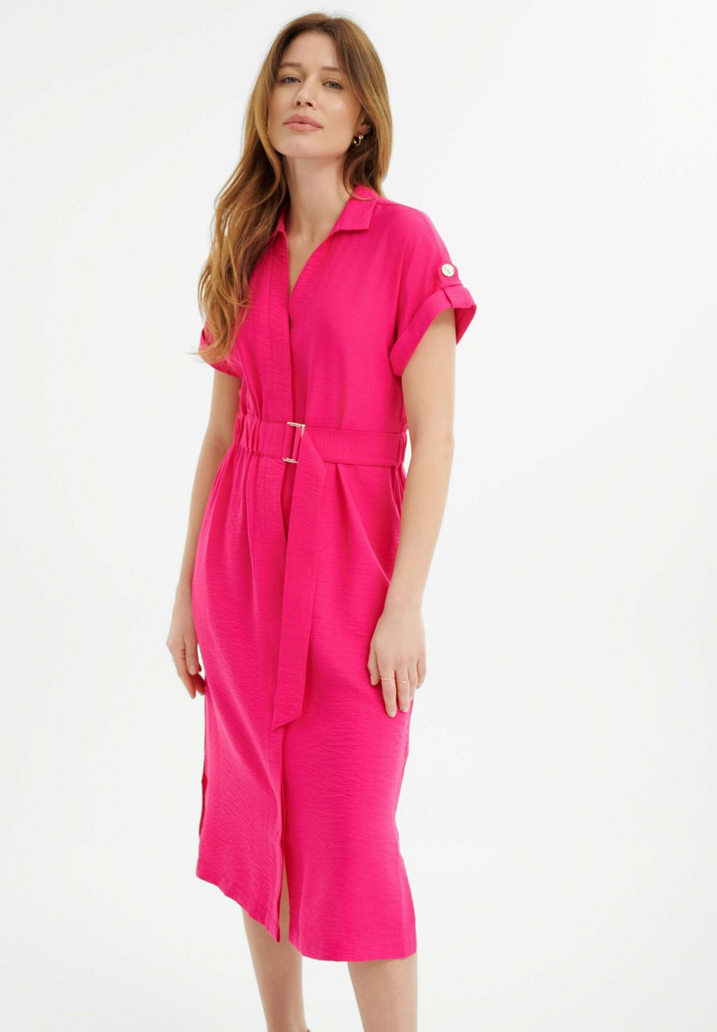 Платье-рубашка Greenpoint, неоново-розовый
Платье-рубашка Greenpoint, неоново-розовый