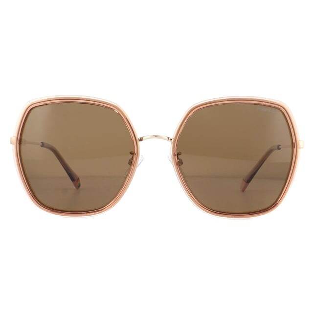 Квадратные женские поляризационные солнцезащитные очки розового бронзового цвета Polaroid, розовый
Квадратные женские поляризационные солнцезащитные очки розового бронзового цвета Polaroid, розовый