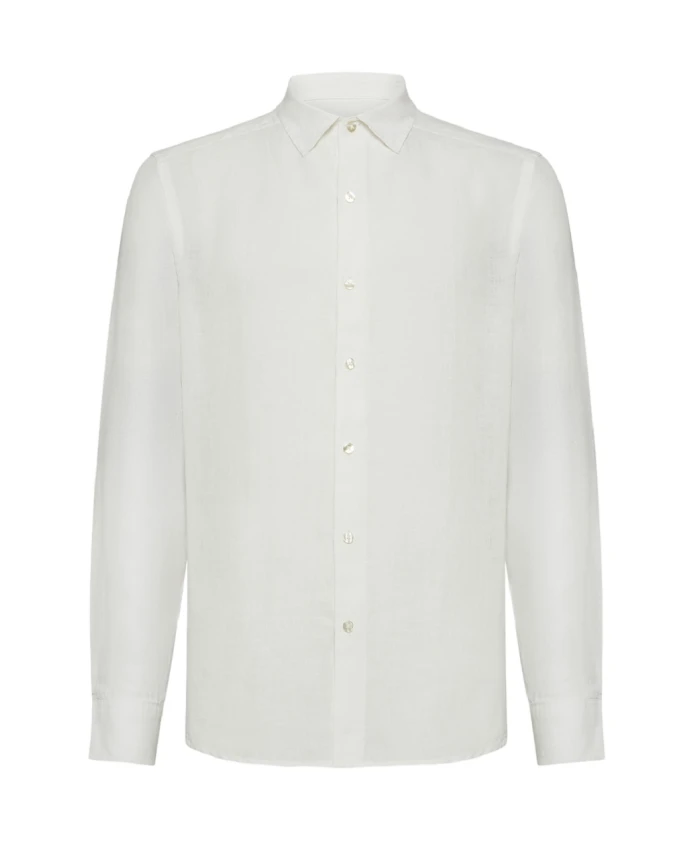 Рубашка льняная приталенного кроя Peuterey, белый
Рубашка льняная приталенного кроя Peuterey, белый