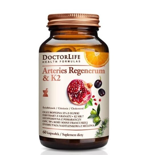 Doctor Life, Arteries Regenerum и K2, 60 капсул
Doctor Life, Arteries Regenerum и K2, 60 капсул