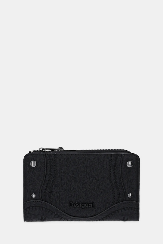 Кошелек с вышитой аппликацией Emma Bla Desigual, черный
Кошелек с вышитой аппликацией Emma Bla Desigual, черный