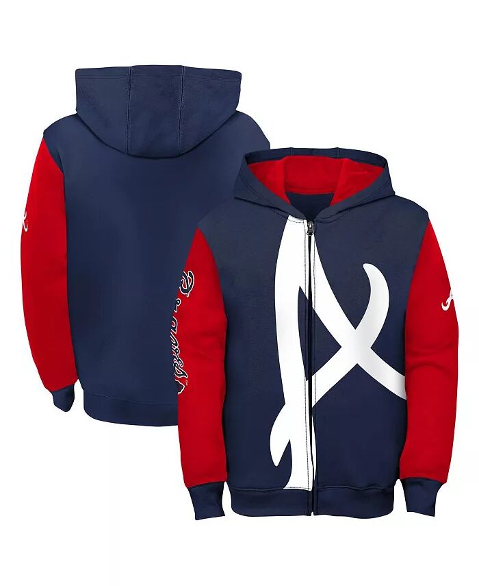 Толстовка с капюшоном на молнии для мальчиков и девочек Navy Atlanta Braves Postcard Outerstuff
Толстовка с капюшоном на молнии для мальчиков и девочек Navy Atlanta Braves Postcard Outerstuff
