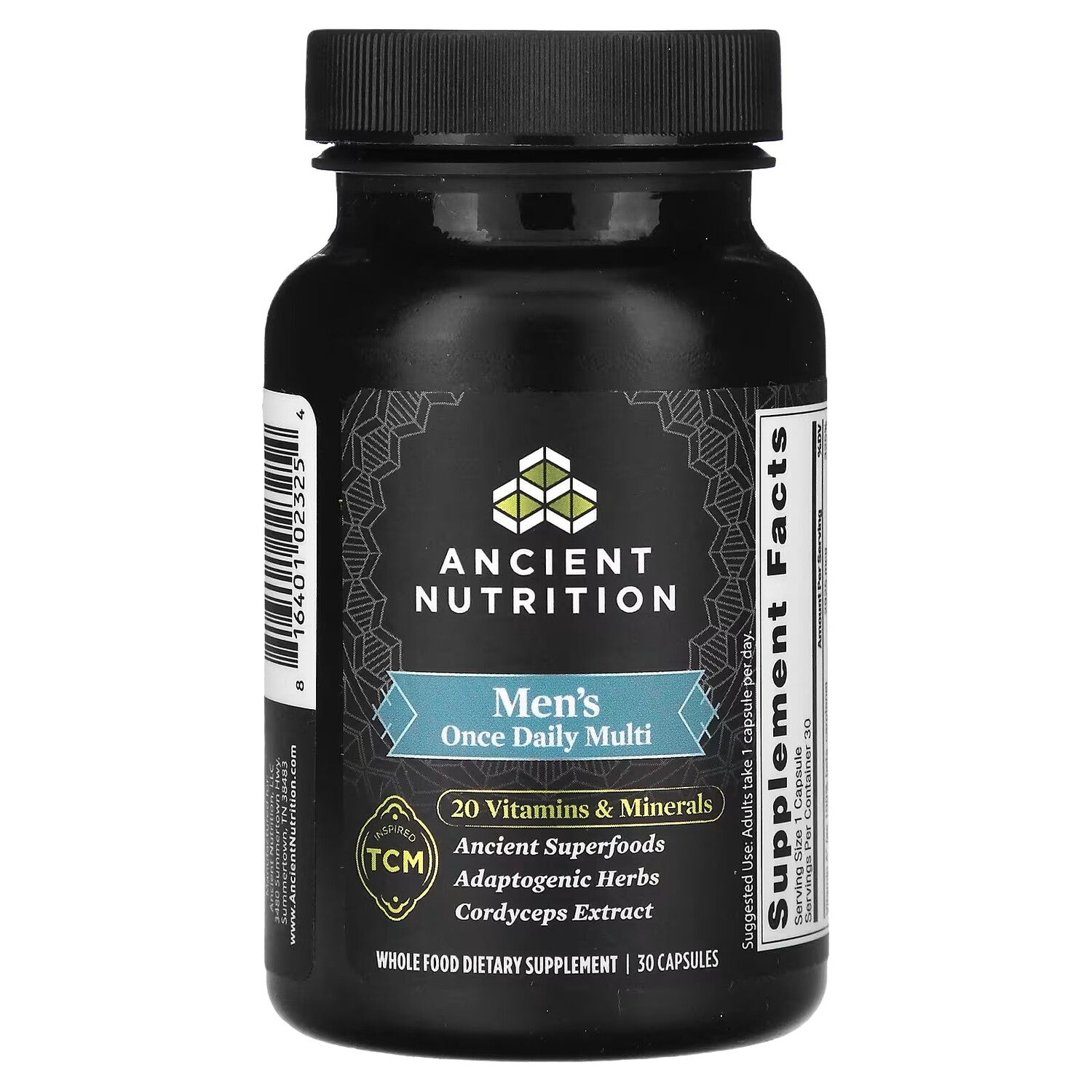 Мультивитамины Ancient Nutrition Once Daily Men's, 30 капсул
Мультивитамины Ancient Nutrition Once Daily Men's, 30 капсул