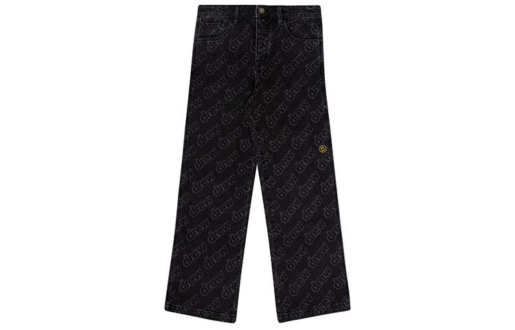 Джинсы унисекс черные Drew House, черный
Джинсы унисекс черные Drew House, черный