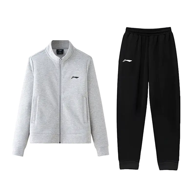 Li-Ning Casual Sportswear Unisex, coin серый cardigan hoodless sweatshirt+черный cuffed sweatpants
Li-Ning Casual Sportswear Unisex, coin серый cardigan hoodless sweatshirt+черный cuffed sweatpants