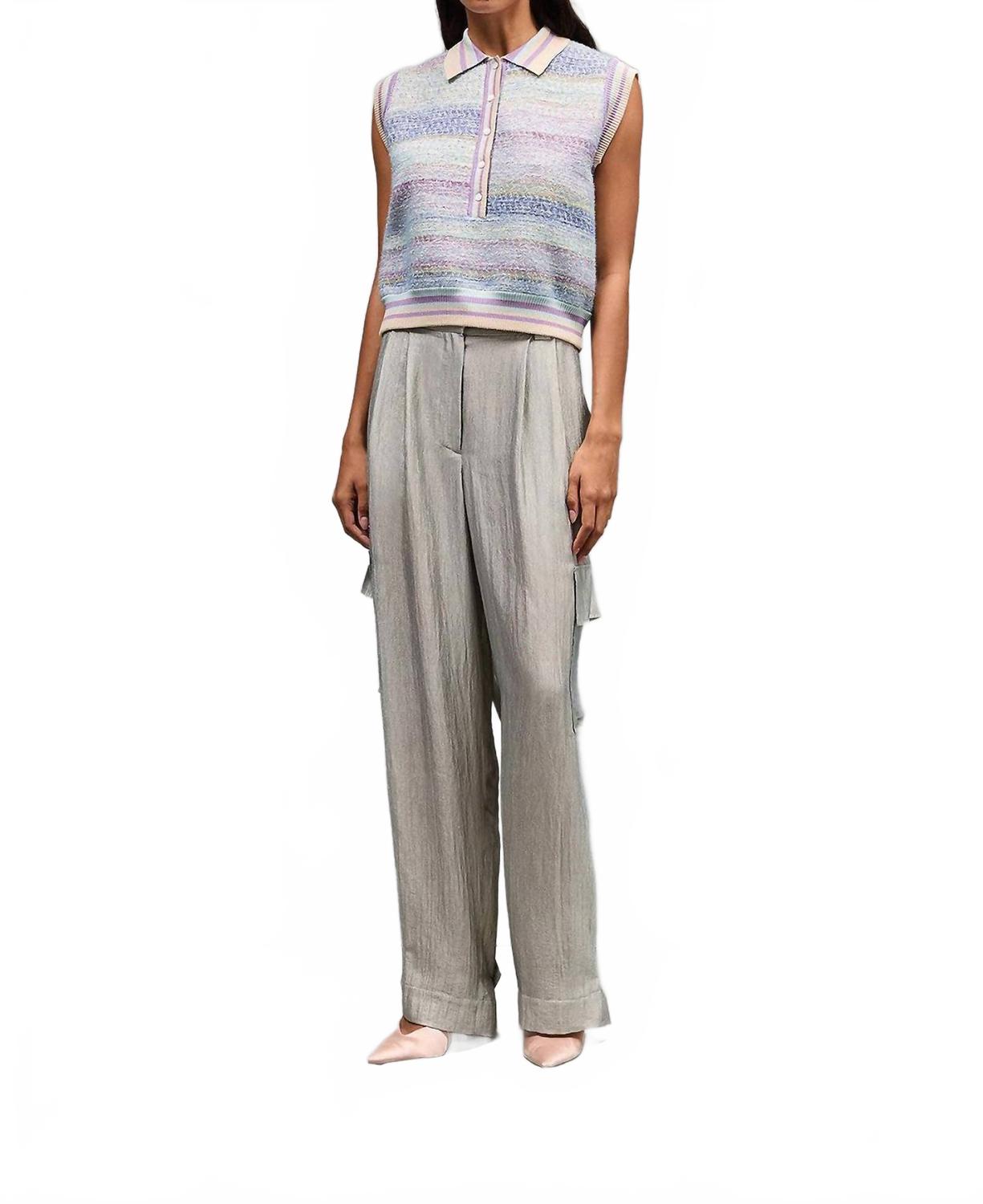 Вязаный топ Rasmus в разноцветном исполнении Mes Demoiselles, мультиколор
Вязаный топ Rasmus в разноцветном исполнении Mes Demoiselles, мультиколор