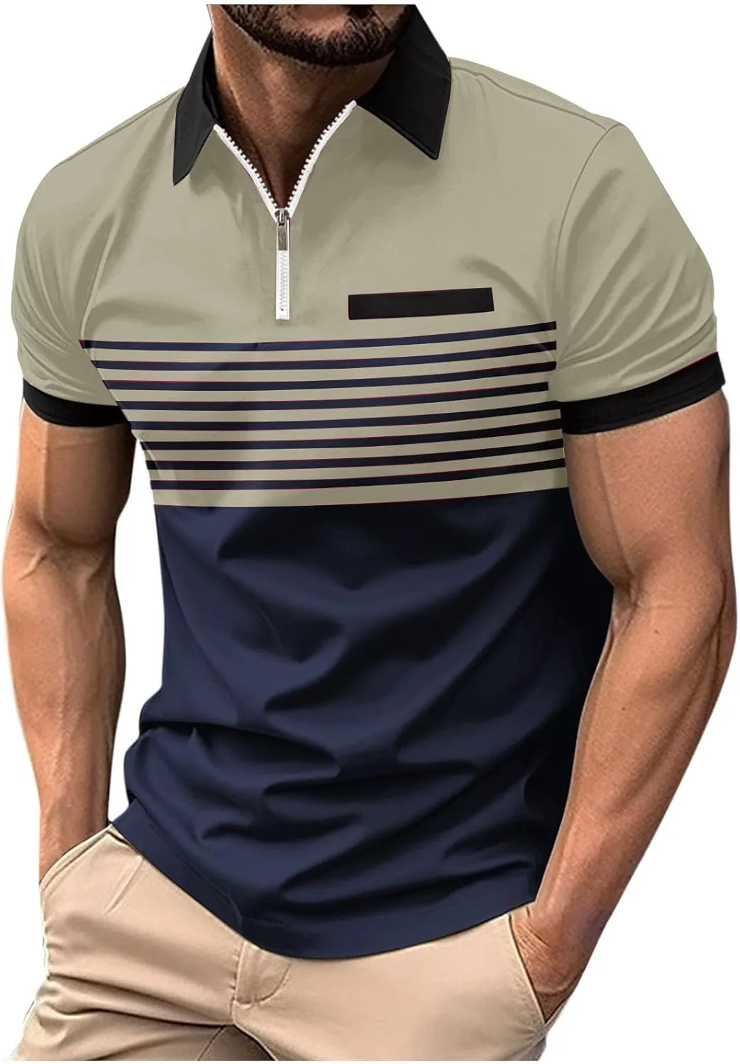 Футболка-поло для мужчин, летняя, с коротким рукавом
Футболка-поло для мужчин, летняя, с коротким рукавом