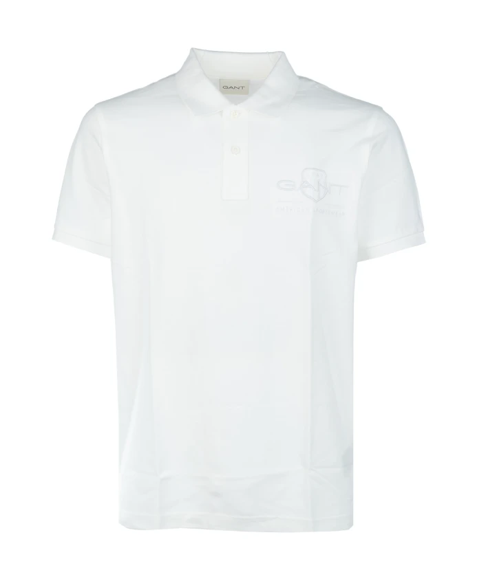 Повседневная хлопковая футболка Gant, белый
Повседневная хлопковая футболка Gant, белый