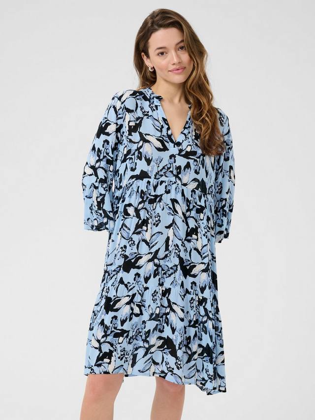 Hera Floral платье-туника ярусами из LENZING ECOVERO Viscose KAFFE, Blue/Multi
Hera Floral платье-туника ярусами из LENZING ECOVERO Viscose KAFFE, Blue/Multi