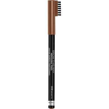Профессиональный карандаш для бровей Brow This Way — 006 Брюнетка., Rimmel
Профессиональный карандаш для бровей Brow This Way — 006 Брюнетка., Rimmel