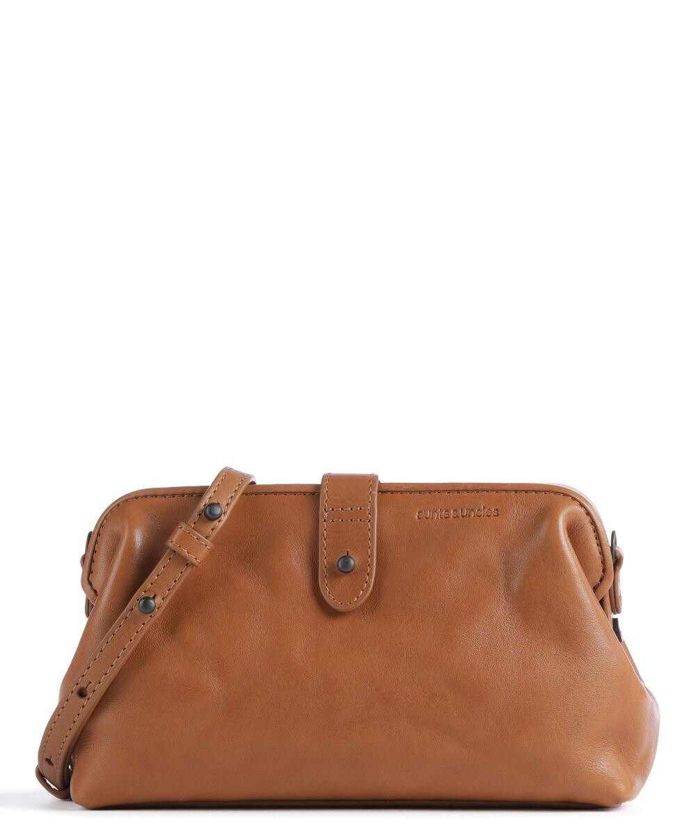 Сумка через плечо Grandma's Luxury Club Mrs. Eclair из зерненой коровьей кожи Aunts & Uncles, коричневый 
Сумка через плечо Grandma's Luxury Club Mrs. Eclair из зерненой коровьей кожи Aunts & Uncles, коричневый