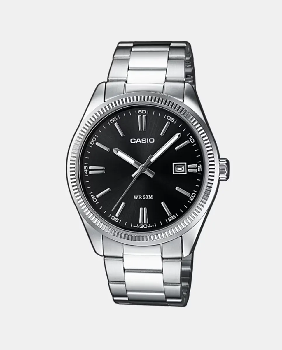 Часы мужские стальные МТП-1302ПД-1А1ВЭФ Casio, серебрянный
Часы мужские стальные МТП-1302ПД-1А1ВЭФ Casio, серебрянный