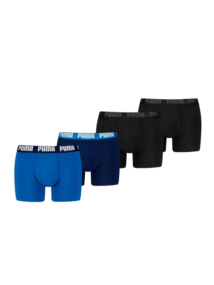 Боксерские шорты PUMA MEN EVERYDAY BASIC BOXERS 2P в черном/черно-синем цвете
Боксерские шорты PUMA MEN EVERYDAY BASIC BOXERS 2P в черном/черно-синем цвете