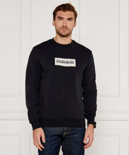 Толстовка Relaxed fit Napapijri, черный 
Толстовка Relaxed fit Napapijri, черный