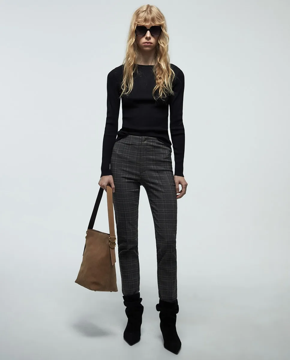 Жаккардовые брюки Sfera, коричневый
Жаккардовые брюки Sfera, коричневый