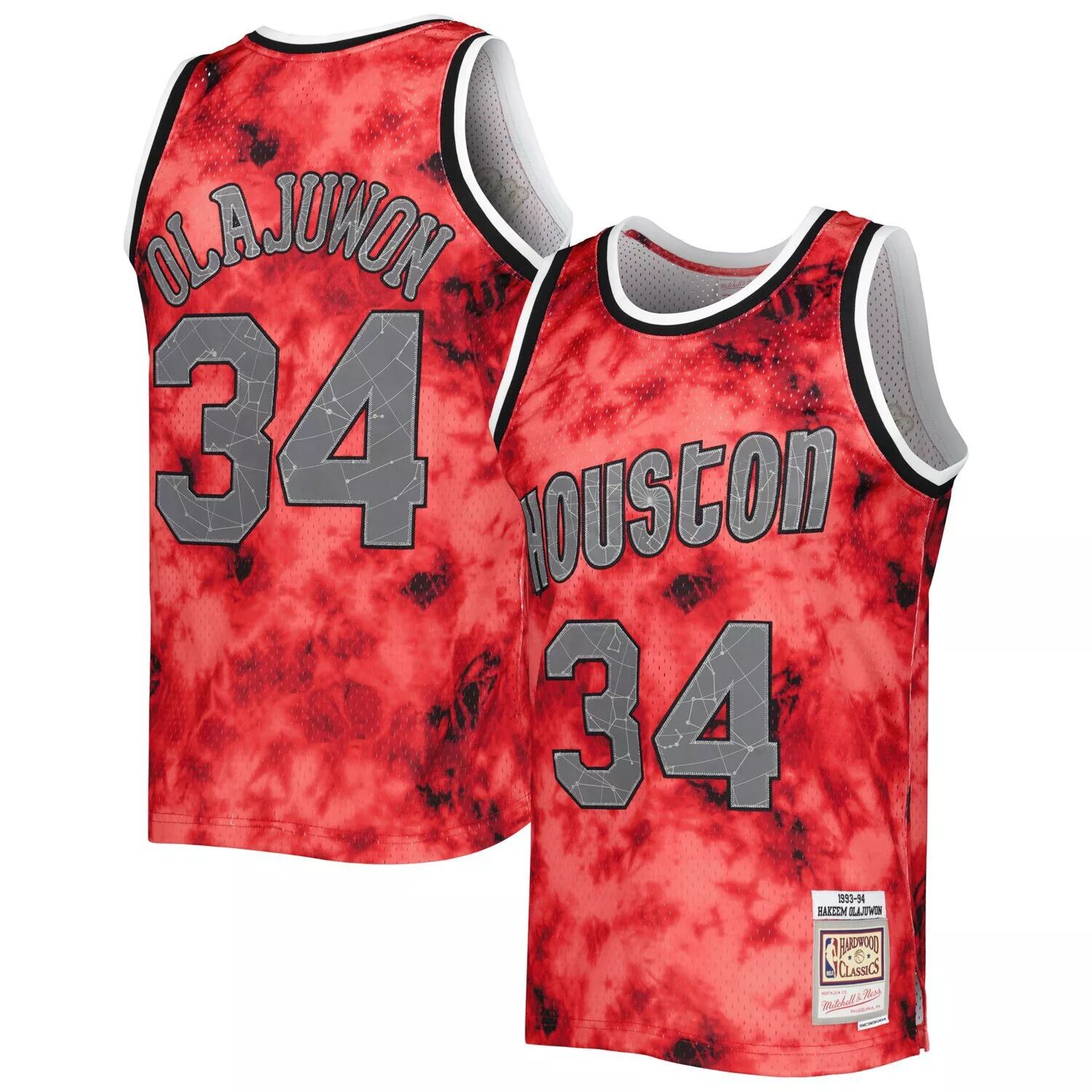 Мужская майка Mitchell & Ness Hakeem Olajuwon Red Houston Rockets 1993-94 Galaxy Swingman
Мужская майка Mitchell & Ness Hakeem Olajuwon Red Houston Rockets 1993-94 Galaxy Swingman
