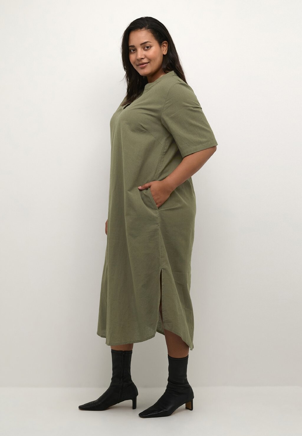 Длинное платье Kaffe Curve, бутылочно-зеленый
Длинное платье Kaffe Curve, бутылочно-зеленый