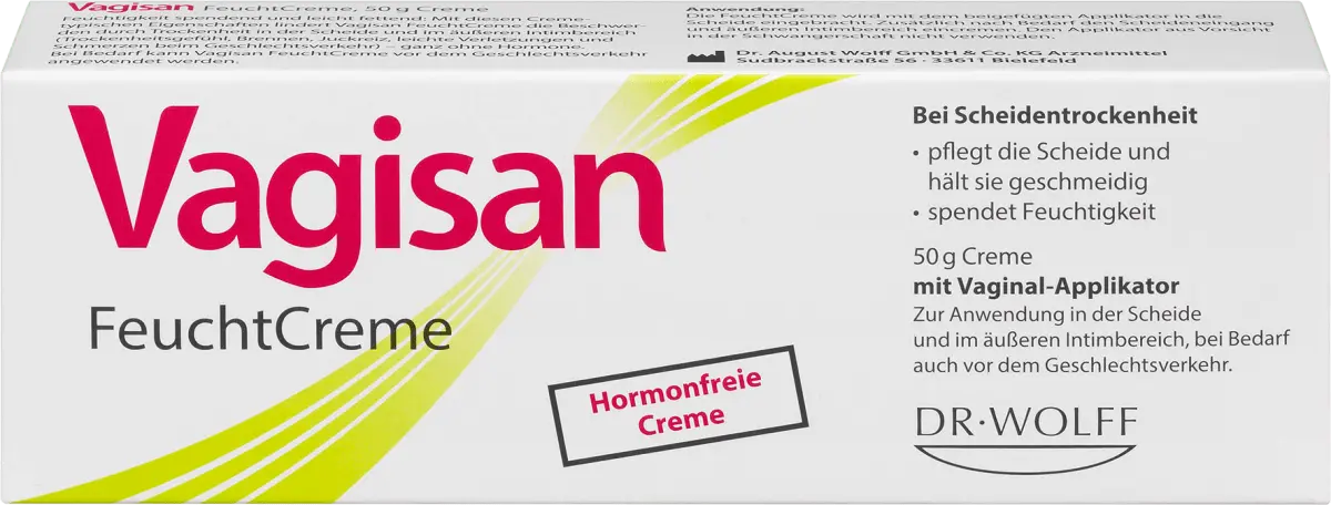 Увлажняющий крем с аппликатором 50г. Vagisan
Увлажняющий крем с аппликатором 50г. Vagisan