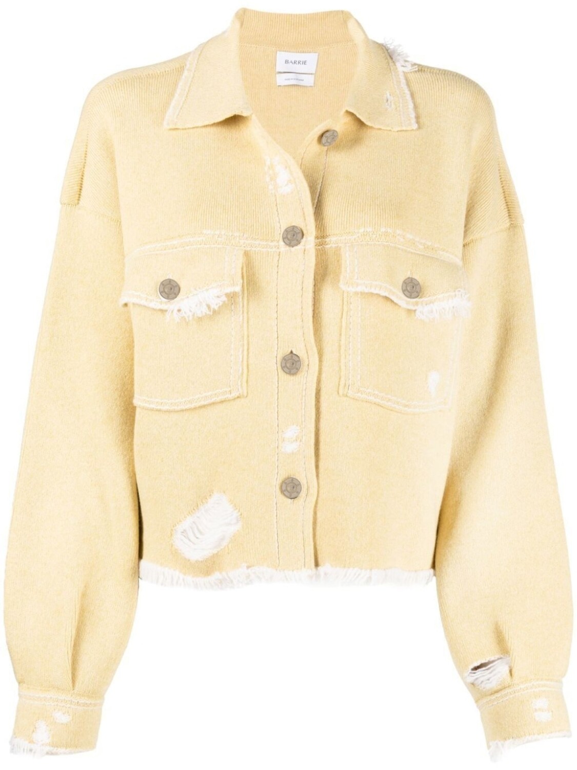 Barrie джинсовая куртка с бахромой, желтый
Barrie джинсовая куртка с бахромой, желтый