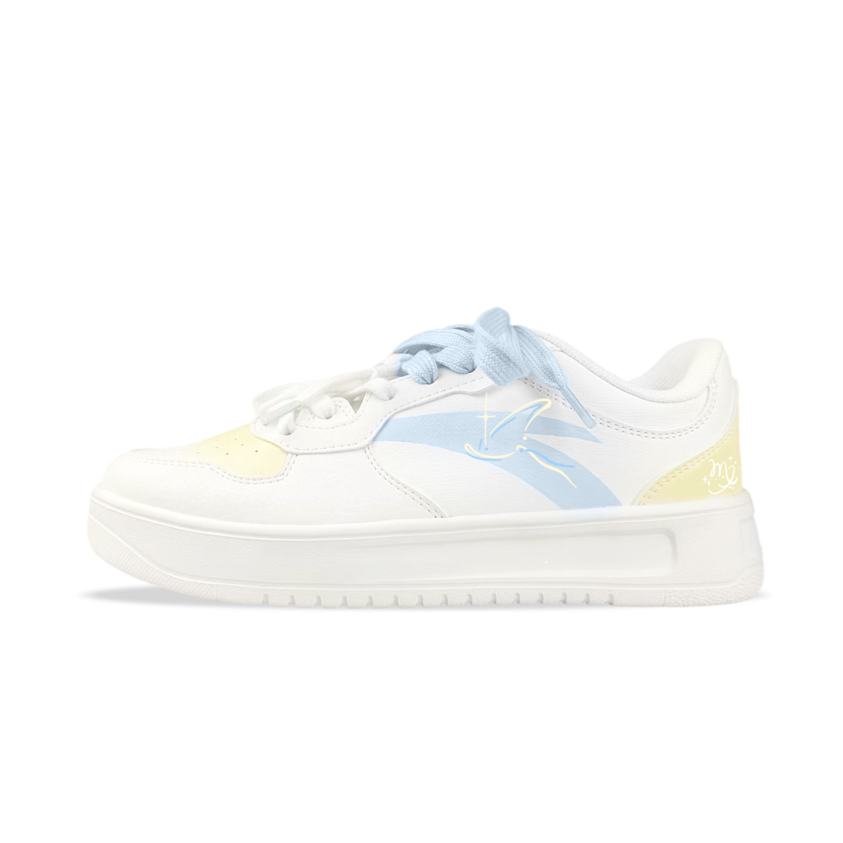 ANTA Мужские расслабленные нескользящие износостойкие низкие скейтбордские кеды бело-сине-желтые, цвет White Blue Yellow
ANTA Мужские расслабленные нескользящие износостойкие низкие скейтбордские кеды бело-сине-желтые, цвет White Blue Yellow