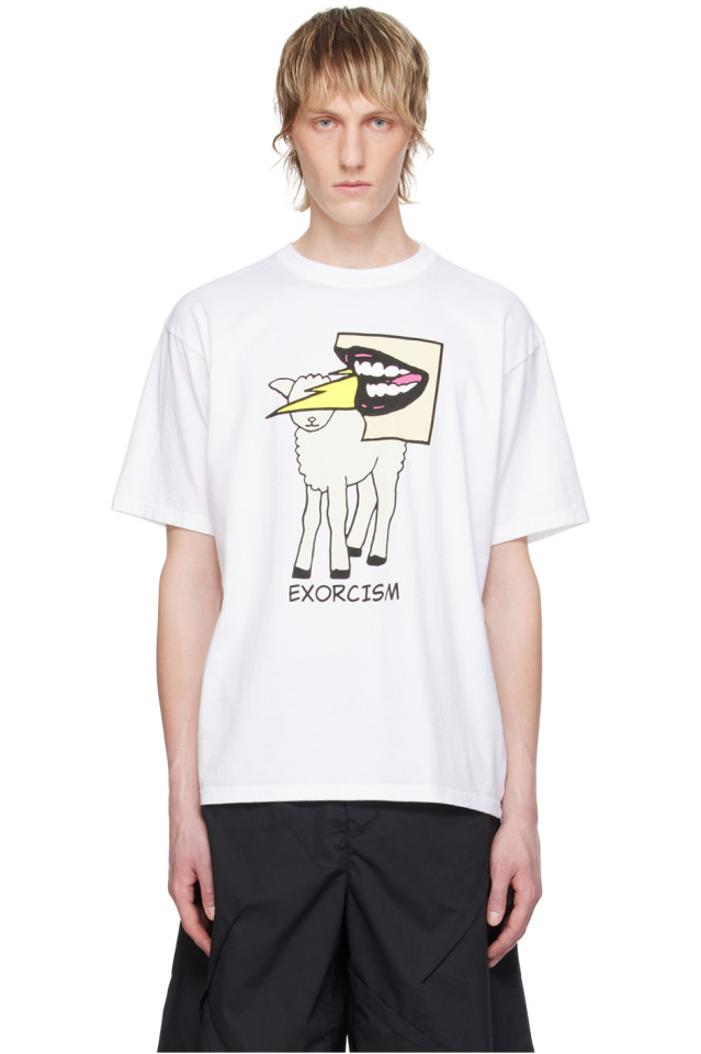 Графическая футболка Undercover, белый
Графическая футболка Undercover, белый