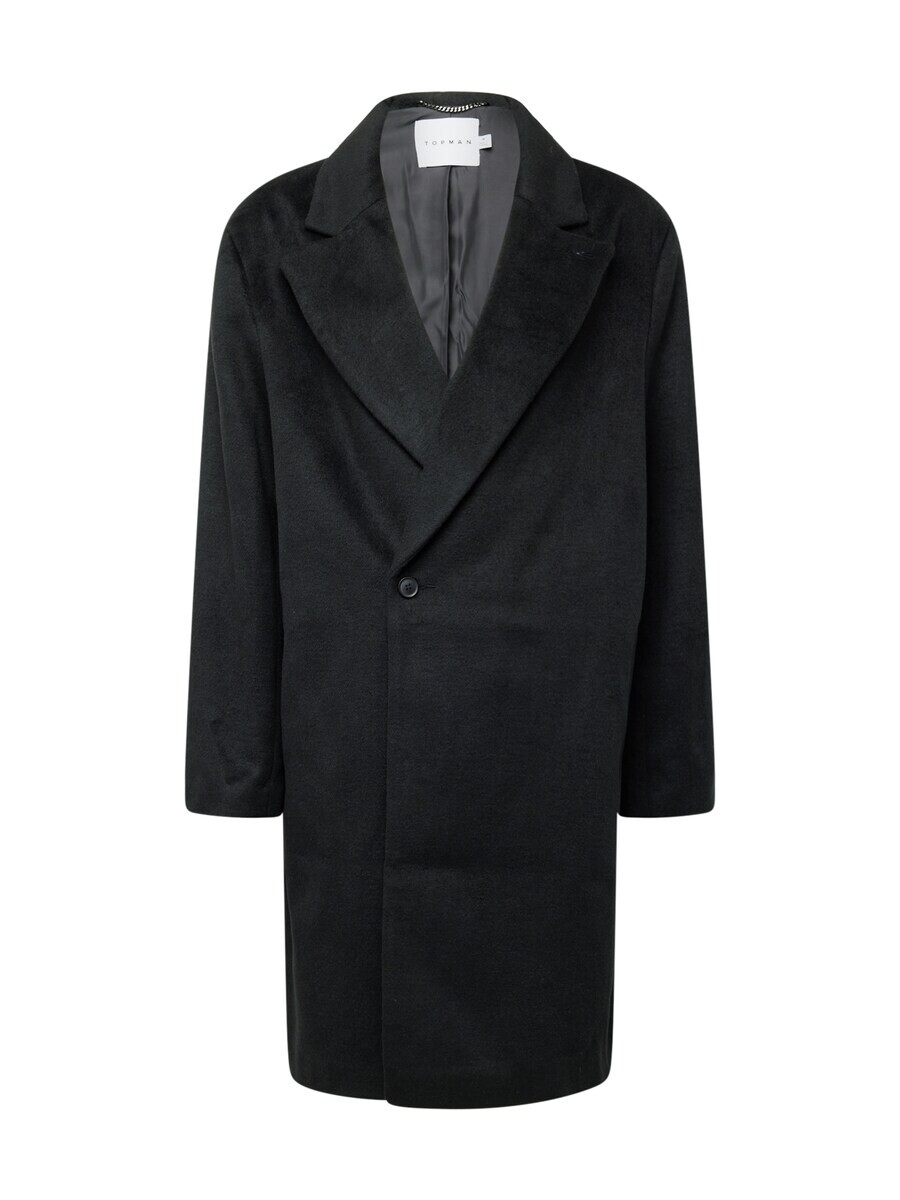 Межсезонное пальто Topman, черный
Межсезонное пальто Topman, черный