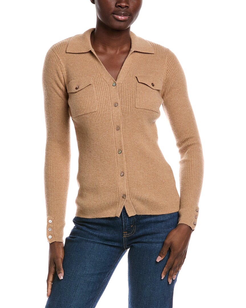 Минни Роуз кашемировый кардиган на пуговицах Minnie Rose, коричневый
Минни Роуз кашемировый кардиган на пуговицах Minnie Rose, коричневый