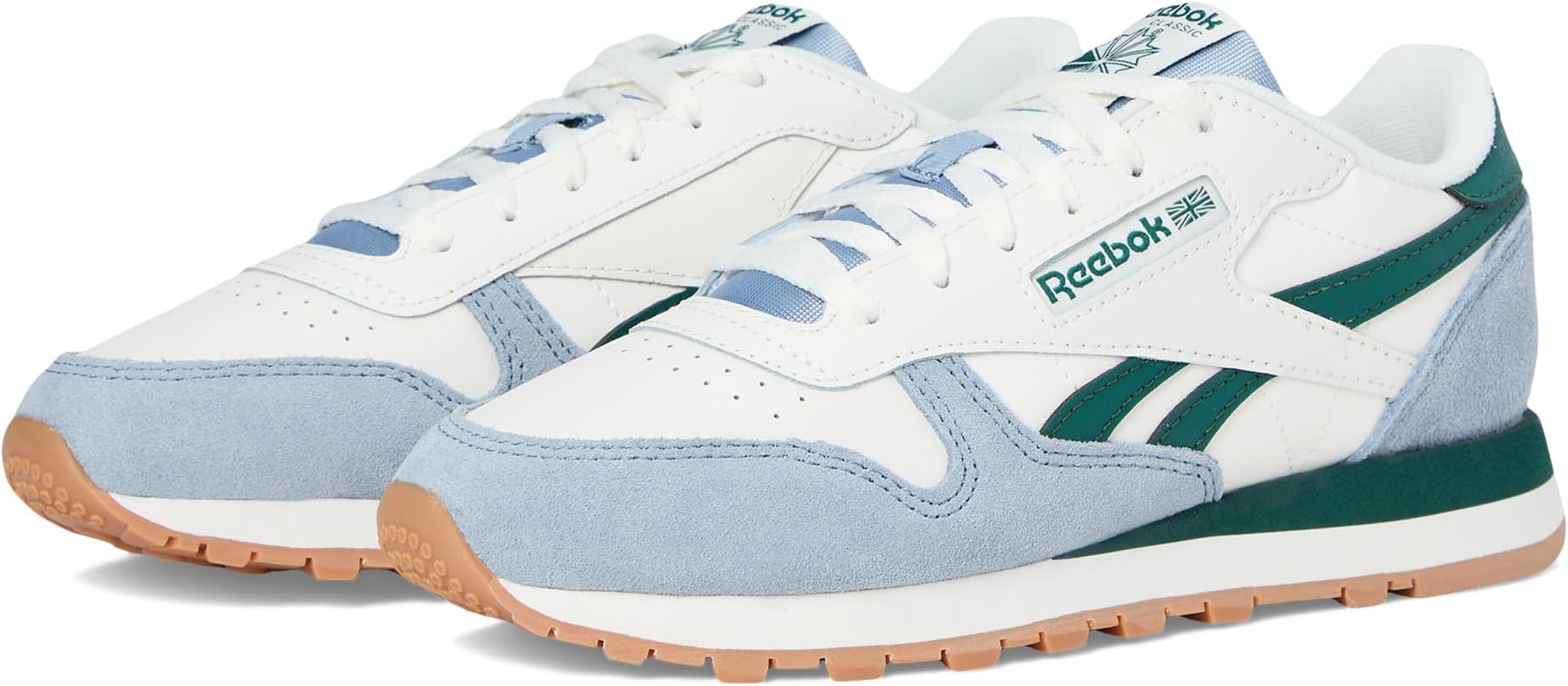 Кроссовки Reebok Kids Classic Leather, Upgrade Blue/Chalk/Collegiate Green
Кроссовки Reebok Kids Classic Leather, Upgrade Blue/Chalk/Collegiate Green