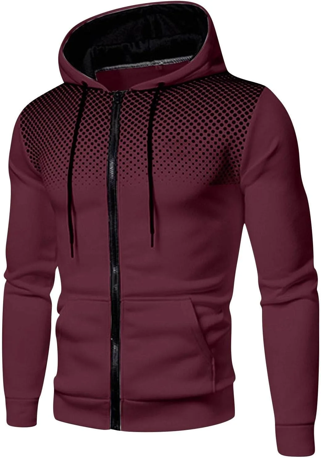 Мужская худи на молнии с флисовой подкладкой
Мужская худи на молнии с флисовой подкладкой