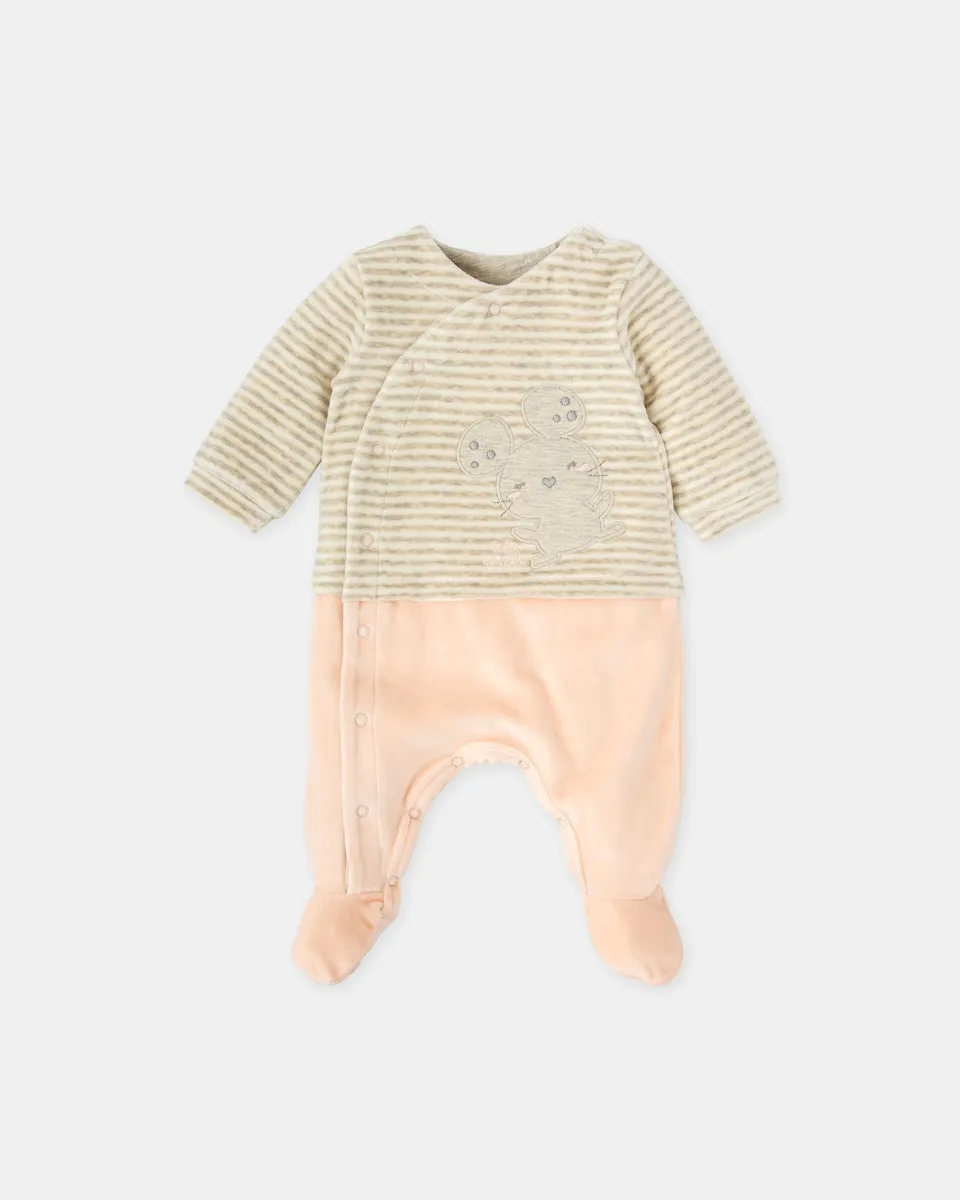 Комбинезон с ножками в виде маленькой мышки-петалка Tutto Piccolo, розовый
Комбинезон с ножками в виде маленькой мышки-петалка Tutto Piccolo, розовый