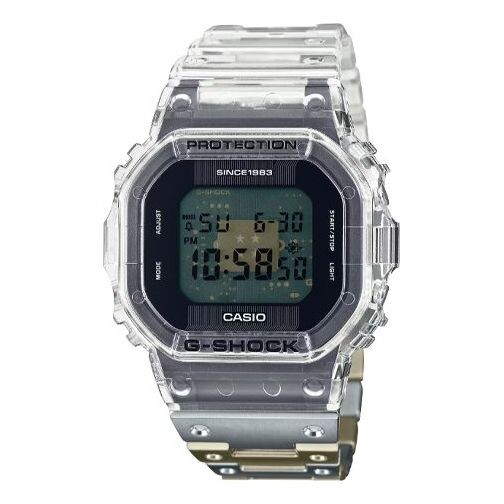 Часы g-shock digital 'clear metalic' Casio, золотой 
Часы g-shock digital 'clear metalic' Casio, золотой