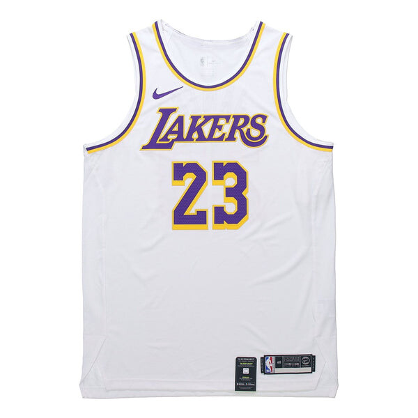 Майка Nike NBA Lakers LeBron James VaporKnit Jersey 'White', белый
Майка Nike NBA Lakers LeBron James VaporKnit Jersey 'White', белый