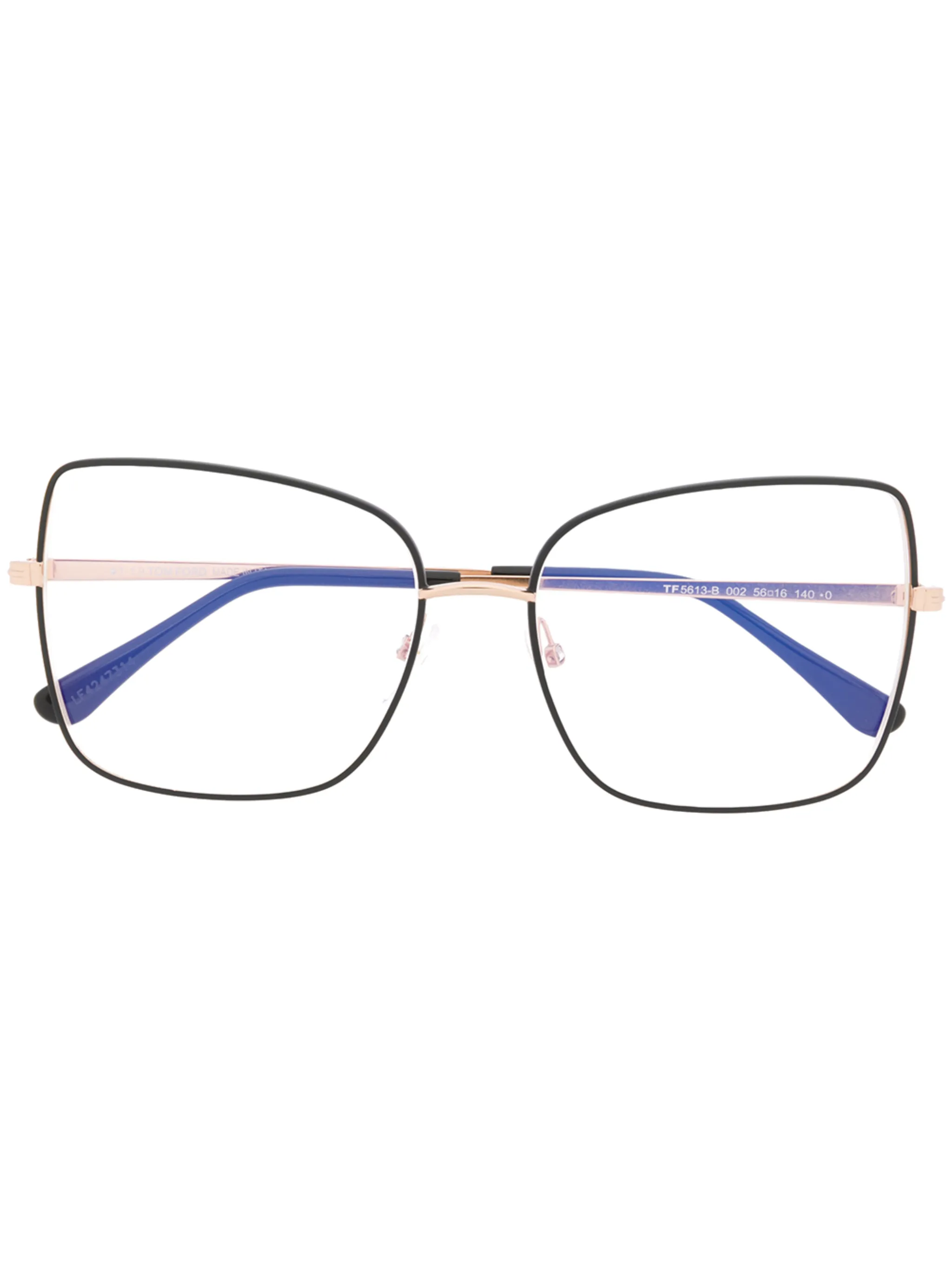 Очки FT5613B в квадратной оправе Tom Ford Eyewear, золотистый
Очки FT5613B в квадратной оправе Tom Ford Eyewear, золотистый